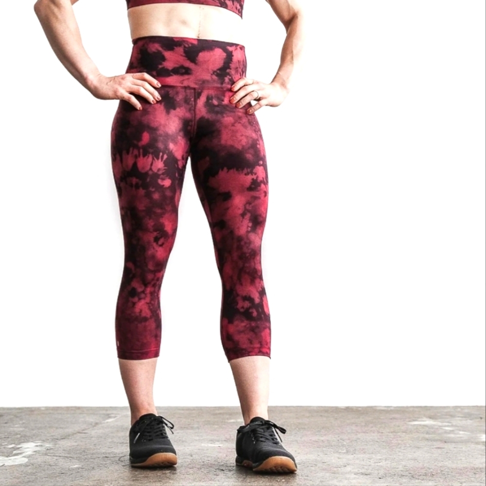WOMEN'S TIE-DYE HIGH-RISE MATTE TIGHT 21